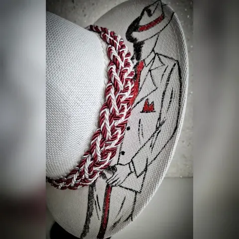 Chapéu de Malandro, peça feita à mão